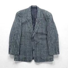 McARTHON 90s Japan Vintage Blazer ネップ ツイード 2B テーラードジャケット ブレザー M ウール チェック 日本製
