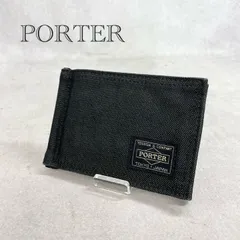 美品 PORTER 吉田カバン スモーキー マネークリップ 財布  ウォレット  ブラック  メンズ 鞄 _201067のサムネイル