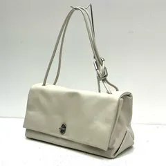 【加古川店】 中古 MARC JACOBS | マークジェイコブス ショルダーバッグ LEATHER DUAL BAG ホワイト 【121】
