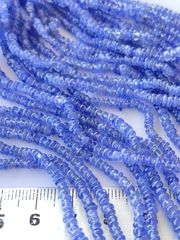 カイヤナイト ファセットロンデル 40cm 一連 天然石 - メルカリ