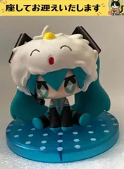 f#️⃣ボーカロイド#️⃣　初音ミク　しゅうまい君　おすわり　デフォルメフィギュア