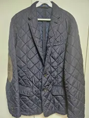 ポロラルフローレン ネイビー キルティング ブレーザー ジャケット