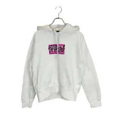 DIESEL ディーゼル BRAVES HOODIE ブレーブス ロゴ パーカー S.C.B000009 S ホワイト メンズ