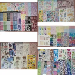 ダイアリーデコ ステッカー 60枚 以上 まとめ 在庫処分 (ポポ シクシク IN the HOUSE フンジ コンットク店舗 など)