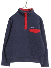 【お得なクーポン配布中!】 パタゴニア オーガニック コットン キルト スナップT メンズ М / 17年製 プルオーバー キルティング ジャケット ジャンパー ブルゾン 廃盤