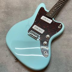 Ryoga ミントグリーン エレキギター ギターケース、ストラップ付き