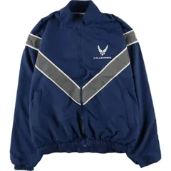 古着 民間品 PTU トレーニングジャケット ウインドブレーカー USA製 メンズS相当/eaa613814