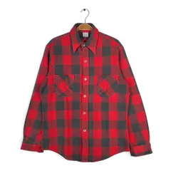 70s ビッグマック ポルトガル製 ヴィンテージ ネルシャツ バッファローチェック ヘビーフランネル BIG MAC サイズM CA1533