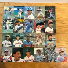 1987年カルビー野球チップスカード21枚セット