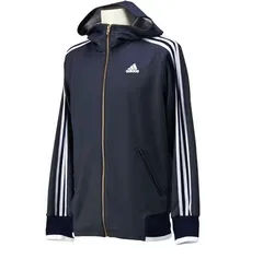 【新品未使用】9790円 アディダス adidas KBY18-S92681 S92681  adidas24/7 ウォームアップフーディジャケット メンズSサイズ ネイビーグレー ■管理番号L29820SSS26-260219-1K（510）