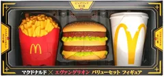 ビッグマック初号機&マックフライポテト弐号機&マックシェイク零号機 「マクドナルド×エヴァンゲリオン」 バリューセット フィギュア【1週間以内発送】