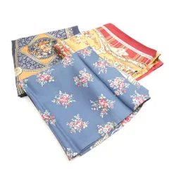 美品 LAURA ASHLEY ローラアシュレイ スカーフ 3点 花柄 フラワー レディース AM7756 のサムネイル