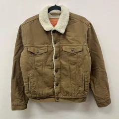 M568-21315 Levi’s リーバイス デニムジャケット 裏ボア シェルパ US/S JP/M ブラウン