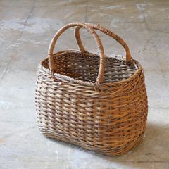 新品】かごバッグ あけび 透かし編み ピクニック 工芸品 - メルカリ