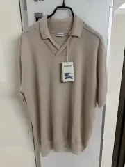 バーバリー 半袖 ニット (XXL)