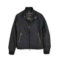 MOORER ムーレー / DORON-WK ジップアップジャケット スタンドカラーブルゾン 春夏秋 メンズ ライトアウター 撥水透湿 ポリエステル 100% ダークネイビー イタリア製 436049