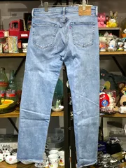 MP158) LEVI'S PREMIUM 505 33インチ WATER LESS ストレートデニム ジーパン 古着 現状品