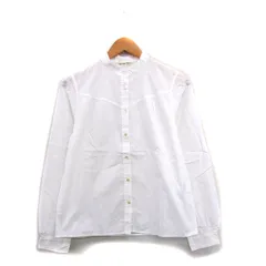 ルクールブラン le.coeur blanc シャツ ブラウス 長袖 コットン シンプル ホワイト 白 /KT5