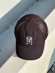 L-XL NIKE タイガーウッズ ロゴ ベースボールキャップ 帽子 ゴルフ