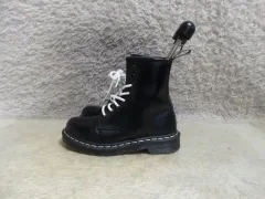 235 DR. MARTENS ドクターマーチン 8ホール ウォーカーブーツ 1460 白 スティッチ ブーツ