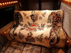 ジャガード織り ブランケット ラグ タペストリー アメトラ アメリカン