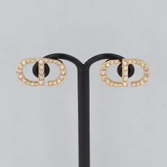 Dior ディオール Petit CD ミニ スタッド ピアス ピアス E3045WOMCY_D03S レディース メタル ゴールド 中古