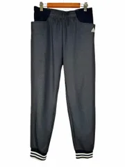 【新品未使用】8690円 アディダス adidas KBZ27-S92934  adidas24/7 ウォームアップ ジャージパンツ メンズMサイズ ネイビーグレー ■管理番号L29821SSS26-260219-1K（510）