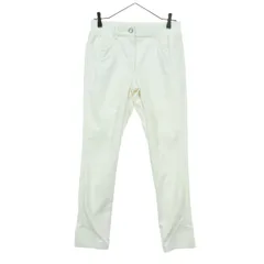 marie claire SPORT マリクレールスポーツ 裏起毛 ゴルフ ロングパンツ M ホワイト レディース 古着