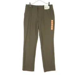 未使用 UNIQLO ユニクロ ヒートテック ストレートパンツ 73 ブラウン系 レディース 古着