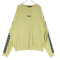 Kappa カッパ 英字 長袖 トレーナー M ブラウン系 スウェット メンズ 古着