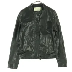 Jewel Changes ジュエルチェンジズ 長袖 レザー シングルライダースジャケット 36 ブラック 羊革 レディース 古着