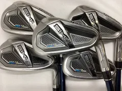 【中古】アイアンセット テーラーメイド SIM2 MAX OS  アイアン/TENSEI BLUE TM60(JP) 5本セット/S/22.5[6072]■杭全本店