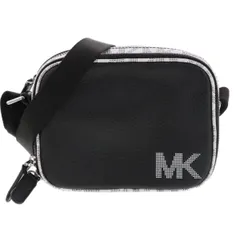 Michael Kors マイケルコース HUDSON ハドソン マイクロクロスボディバッグ ショルダーバッグ レディース レザー ブラック ホワイト 中古