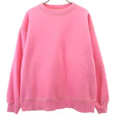 niko and... ニコアンド 長袖 スウェット トレーナー FREE ピンク 裏起毛 レディース 古着