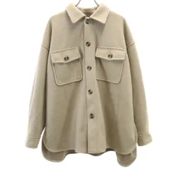 CIAOPANIC TYPY チャオパニックティピー ニットメルトン CPO ジャケット ONE グレージュ レディース 古着