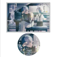 プロジェクトセカイ プロジェクトセカイ カラフルステージ！ 青柳 冬弥 誕生日 COOGI(クージー) アクリル ビジュアル色紙 缶バッジ C賞