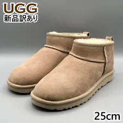 【新品】UGG ムートンブーツ サンド USA8/JP25cm クラシックウルトラミニ レディース/女性用 1116109 アグ (ug306)