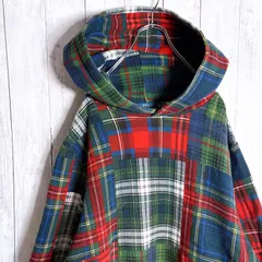 【海外モデル/入手困難】Polo Ralph Lauren ポロラルフローレン 総柄 チェック柄 スウェット パーカー #6565