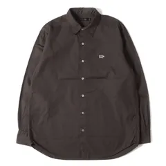SCYE BASICS サイ ベーシック シャツ ブラウン サイズ:36 | ワンポイント グラフィック ロゴ ポケット シャツ (MPS-246 M) | トップス カジュアルシャツ 長袖 | 日本製【メンズ】【中古】のサムネイル