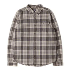 【美品】Patagonia パタゴニア シャツ ベージュ サイズ:M | 22AW メンズ・ロングスリーブ・ライトウェイト・フィヨルド・フランネル・シャツ | トップス カジュアルシャツ 長袖【メンズ】【中古】
