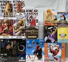 未開封、タバコ臭あり、箱傷ややみあり　ワンピース フィギュア 13種セット　まとめ売り