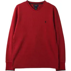 古着 ラルフローレン Ralph Lauren POLO RALPH LAUREN SLEEPWEAR Vネック ロングTシャツ ロンT メンズS相当/eaa616257