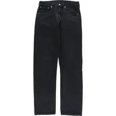 古着 リーバイス Levi's 501 ユーロモデル ブラックデニム ストレートデニムパンツ メンズw30相当/eaa615387