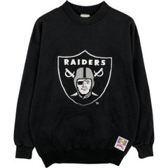 90s RAIDERS 刺繍 タートルネック スウェット USA製 - メルカリ