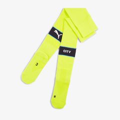 [무료 배송 · 익명 배송] PUMA 푸마 맨체스터 시티 24/25 그래픽 어웨이 양말 스타킹 옐로우 신품 정품