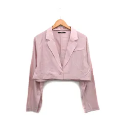 カスタネ Kastane テーラードジャケット 長袖 シンプル F ピンク /KT25