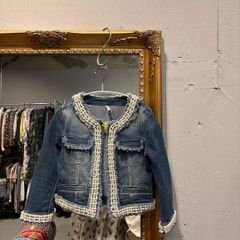 TO BE CHIC 38 デニムジャケット レッキスラビットファー - メルカリ