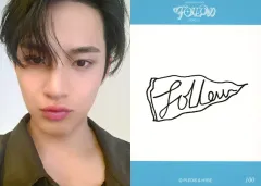 【中古】コレクションカード(男性) 100：SEVENTEEN/MINGYU(ミンギュ)/「SEVENTEEN TOUR ’FOLLOW’ TO JAPAN」フォトカード