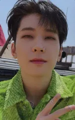 【中古】コレクションカード(男性) SEVENTEEN/WONWOO(ウォヌ)/CD「Face the Sun」(CARAT VER.)SEVENTEEN Weverse Shop JAPAN特典スペシャルフォトカード