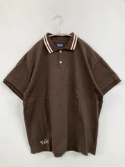 JOURNAL STANDARD ジャーナルスタンダード ポロシャツ M ブラウン 無地 バックプリント ワンポイント ブランドロゴ 刺繍 半袖